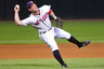CLEVELAND, OH: Third baseman Jack Hannahan #9 of the Cleveland Indians throws to first for the out after fielding a ground ball hit by Dayan Viciedo #24 of the Chicago White Sox during the second inning at Progressive Field in Cleveland, Ohio. (Photo by Jason Miller/Getty Images)