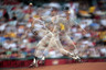 Houston, TX, USA; (editor's note: this image was created using multiple exposures) Colorado Rockies starting pitcher Jamie Moyer pitches against the Houston Astros during the fourth inning at Minute Maid Park. . Credit: Thomas Campbell-US PRESSWIRE