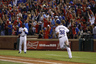 Arlington, TX, USA; Texas Rangers center fielder Josh Hamilton rounds the bases after hitting a home run in the fourth inning against the Los Angeles Angels at Rangers Ballpark in Arlington. Credit: Jim Cowsert-US PRESSWIRE