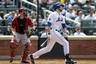 NEW YORK, NY: Ike Davis of the New York Mets strikes out in the seventh inning against the Arizona Diamondbacks at Citi Field in the Flushing neighborhood of the Queens borough of New York City. (Photo by Jim McIsaac/Getty Images)